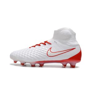 Nike Magista Obra II Elite DF FG Bílý Červené